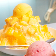 永康１５「超級新鮮芒果冰」マンゴーかき氷